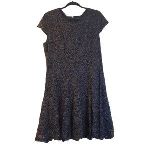 Tommy Hilfiger Lace Black Dress 14